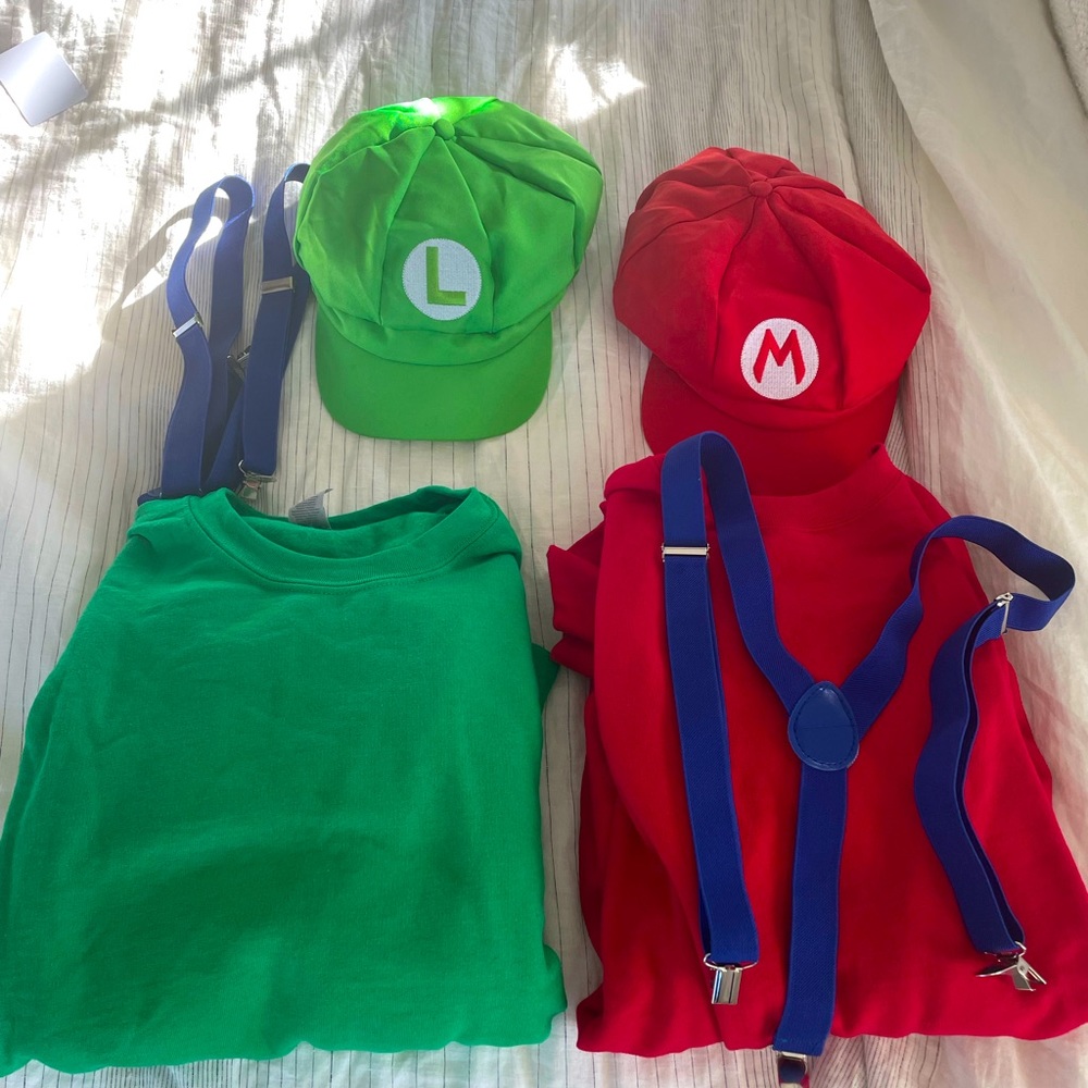 Mario & Luigi Halloween Costume